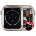 Housing Assembly Compatible For Watch Series 9 (41MM) (Aluminum/Starlight) (Cellular Version)