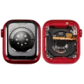 Housing Assembly Compatible For Watch Series 9 (41MM) (Aluminum/Red) (GPS Version)