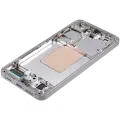 OLED Assembly With Frame For Samsung Galaxy S24 5G (US & International Version) (Used OEM Pull: Grade A) (Marble Grey)