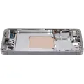 OLED Assembly With Frame For Samsung Galaxy S24 5G (US & International Version) (Used OEM Pull: Grade A) (Marble Grey)