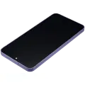 OLED Assembly With Frame For Samsung Galaxy S24 5G (US & International Version) (Used OEM Pull: Grade A) (Cobalt Violet)