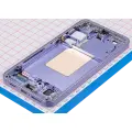 OLED Assembly With Frame For Samsung Galaxy S24 5G (US & International Version) (Used OEM Pull: Grade A) (Cobalt Violet)