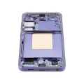OLED Assembly With Frame For Samsung Galaxy S24 5G (US & International Version) (Used OEM Pull: Grade B/C) (Cobalt Violet)