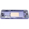 OLED Assembly With Frame For Samsung Galaxy S24 5G (US & International Version) (Used OEM Pull: Grade B/C) (Cobalt Violet)