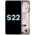 OLED Assembly With Frame For Samsung Galaxy S22 5G (Service Pack) (Violet)