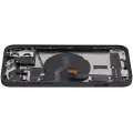 Back Housing W/ Charging Port Flex & Small Parts  For iPhone 12 (EU / Global Version) (Used OEM Pull: Grade B) (Black)