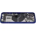 Back Housing W/ Charging Port Flex & Small Parts  For iPhone 12 (EU / Global Version) (Used OEM Pull: Grade C) (Blue)