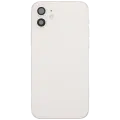 Back Housing W/ Charging Port Flex & Small Parts  For iPhone 12 (EU / Global Version) (Used OEM Pull: Grade C) (White)