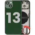 Back Housing W/ Charging Port Flex & Small Parts  For iPhone 13 (US Version) (Used OEM Pull: Grade A) (Green)