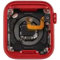 Housing Assembly Compatible For Watch Series 6 (40MM) (Used OEM Pull: Grade A) (Aluminum/Red) (GPS Version)