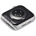 Housing Assembly Compatible For Watch Series 6 (40MM) (Used OEM Pull: Grade A) (Aluminum/Silver) (GPS Version)