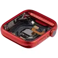 Housing Assembly Compatible For Watch Series 6 (44MM) (Used OEM Pull: Grade A) (Aluminum/Red) (Cellular Version)