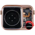 Housing Assembly Compatible For Watch Series 6 (44MM) (Used OEM Pull: Grade A) (Aluminum/Rose Gold) (Cellular Version)