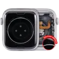 Housing Assembly Compatible For Watch Series 6 (44MM) (Used OEM Pull: Grade A) (Aluminum/Silver) (Cellular Version)