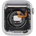 Housing Assembly Compatible For Watch Series 6 (44MM) (Used OEM Pull: Grade A) (Aluminum/Silver) (GPS Version)