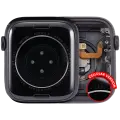 Housing Assembly Compatible For Watch Series 6 (44MM) (Used OEM Pull: Grade A) (Aluminum/Space Black) (Cellular Version)