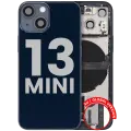 Back Housing W/ Charging Port Flex & Small Parts  For iPhone 13 Mini (EU / Global Version) (Used OEM Pull: Grade B) (Midnight)