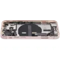 Back Housing W/ Charging Port Flex & Small Parts  For iPhone 13 Mini (US Version) (Used OEM Pull: Grade A) (Pink)