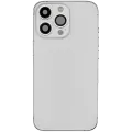 Back Housing W/ Charging Port Flex & Small Parts  For iPhone 13 Pro (EU / Global Version) (Used OEM Pull: Grade C) (Silver)