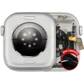 Housing Assembly Compatible For Watch Series 10 (42MM) (Aluminum/Silver) (GPS Version)