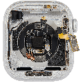 Housing Assembly Compatible For Watch Series 10 (42MM) (Aluminum/Silver) (GPS Version)