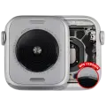 Housing Assembly Compatible For Watch Series SE 2nd (40MM) (Aluminum/Silver) (GPS Version)