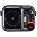 Housing Assembly Compatible For Watch Series SE 1st (40MM) (Used OEM Pull: Grade A) (Aluminum/Space Black) (GPS Version)