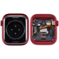 Housing Assembly Compatible For Watch Series 7 (41MM) (Used OEM Pull: Grade A) (Aluminum/Red) (Cellular Version)