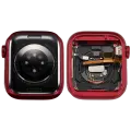 Housing Assembly Compatible For Watch Series 7 (41MM) (Used OEM Pull: Grade A) (Aluminum/Red) (GPS Version)