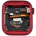Housing Assembly Compatible For Watch Series 7 (41MM) (Used OEM Pull: Grade A) (Aluminum/Red) (GPS Version)