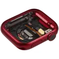 Housing Assembly Compatible For Watch Series 7 (41MM) (Used OEM Pull: Grade A) (Aluminum/Red) (GPS Version)