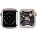 Housing Assembly Compatible For Watch Series 7 (41MM) (Used OEM Pull: Grade A) (Aluminum/Starlight) (Cellular Version)