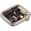Housing Assembly Compatible For Watch Series 7 (41MM) (Used OEM Pull: Grade A) (Aluminum/Starlight) (GPS Version)