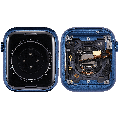 Housing Assembly Compatible For Watch Series 7 (45MM) (Used OEM Pull: Grade A) (Aluminum/Blue) (Cellular Version)