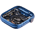 Housing Assembly Compatible For Watch Series 7 (45MM) (Used OEM Pull: Grade A) (Aluminum/Blue) (Cellular Version)