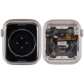 Housing Assembly Compatible For Watch Series 7 (45MM) (Used OEM Pull: Grade A) (Aluminum/Starlight) (Cellular Version)