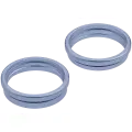 Back Camera Bezel Ring Only For iPhone 17 (Mist Blue) (2 Piece Set)