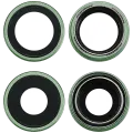 Back Camera Lens With Bracket & Bezel For iPhone 17 (Sage) (Premium)