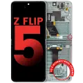 Inner OLED Assembly With Frame Compatible For Samsung Galaxy Z Flip 5 5G (F731) (US & International) (Aftermarket Plus) (Mint)