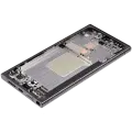 OLED Assembly With Frame For Samsung Galaxy S24 Ultra (US & International Version) (Aftermarket Plus) (120Hz) (Titanium Black)