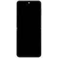 Inner OLED Assembly With Frame Compatible For Samsung Galaxy Z Flip 5 5G (F731) (US & International) (Refurbished) (Phantom Black)