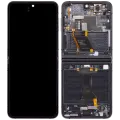 Inner OLED Assembly With Frame Compatible For Samsung Galaxy Z Flip 5 5G (F731) (US & International) (Refurbished) (Phantom Black)