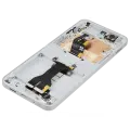 Inner OLED Assembly With Frame Compatible For Samsung Galaxy Z Flip 6 5G (F741) (US & International) (Refurbished) (White)