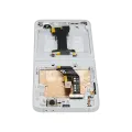 Inner OLED Assembly With Frame Compatible For Samsung Galaxy Z Flip 6 5G (F741) (US & International) (Refurbished) (White)