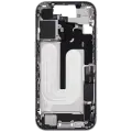Mid-Frame Housing W/ Charging Port Flex & Small Parts  For iPhone 17 (US Version) (Used OEM Pull: Grade A) (White)