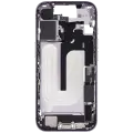 Mid-Frame Housing W/ Charging Port Flex & Small Parts  For iPhone 17 (EU / Global Version) (Used OEM Pull: Grade A) (Lavender)