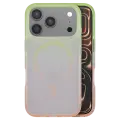 Case Slim Mattur Nebula iphone 17 pro magsafe mint and rose pink 01 