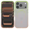 Case Slim Mattur Nebula iphone 17 pro magsafe mint and rose pink 01 