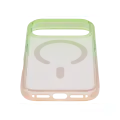 Case Slim Mattur Nebula iphone 17 pro magsafe mint and rose pink 01 