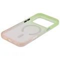 Case Slim Mattur Nebula iphone 17 pro max magsafe Mint/Rose Pink 01 
